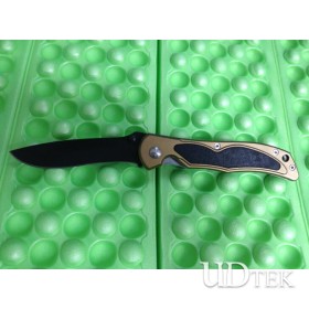 Liner lock fast opening folding knife with Aluminum alloy handle UD08008 